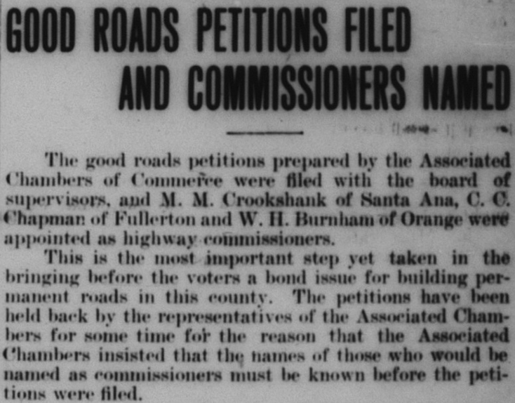 Newspaper Archives Fullerton History