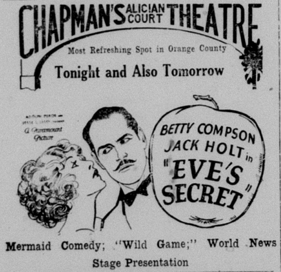 1925 News Headlines – Fullerton History